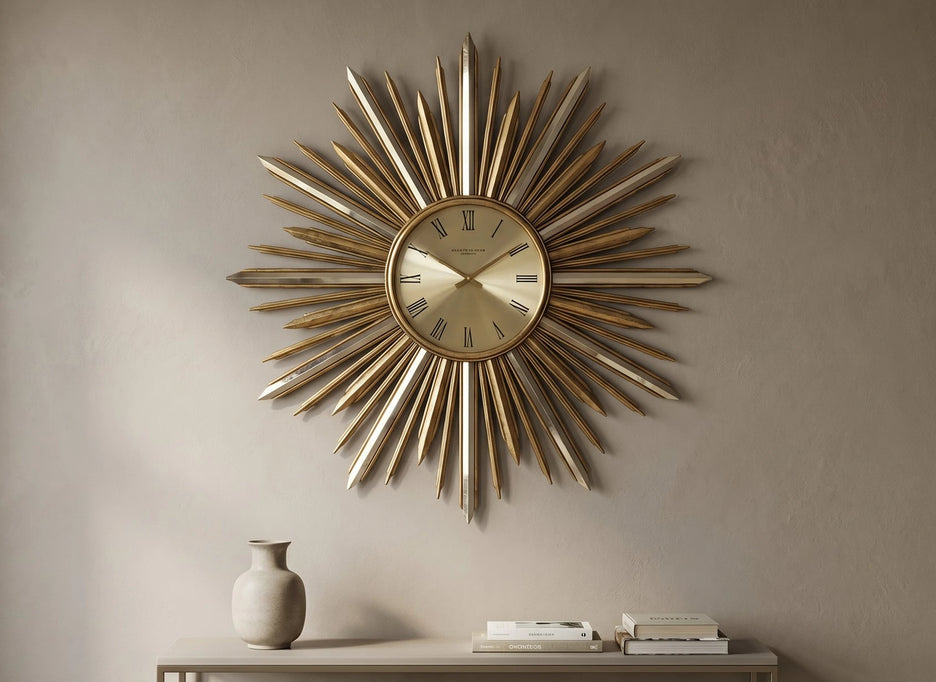 Gold Wall Clocks collection cover