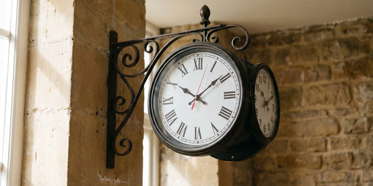 Train station clock
