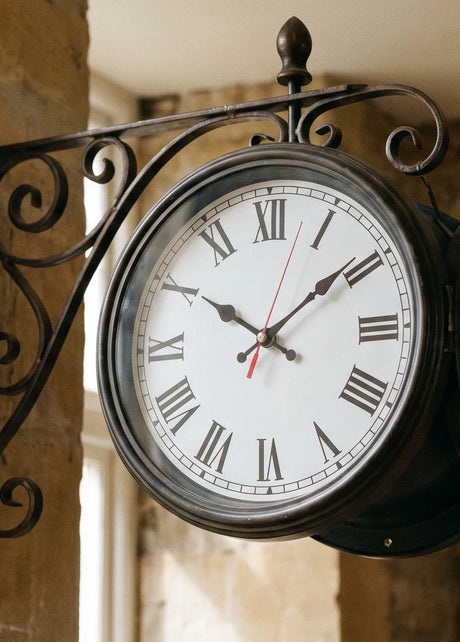 Train station clock collection cover