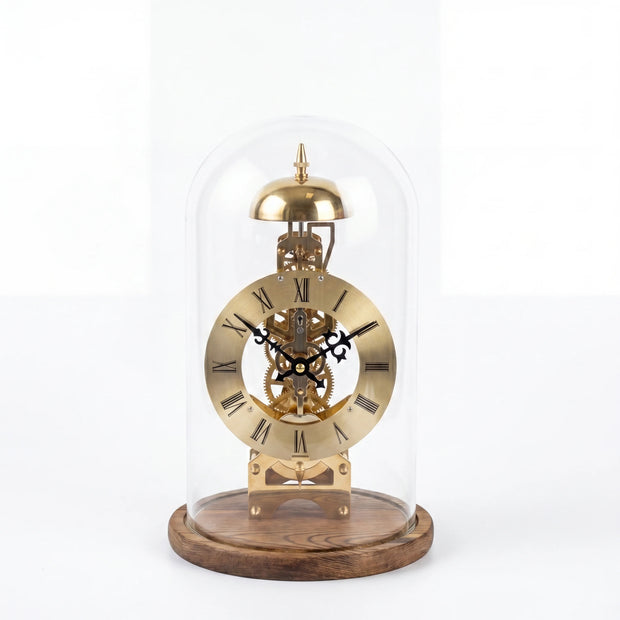 Glass dome mantel clock | Wenslow