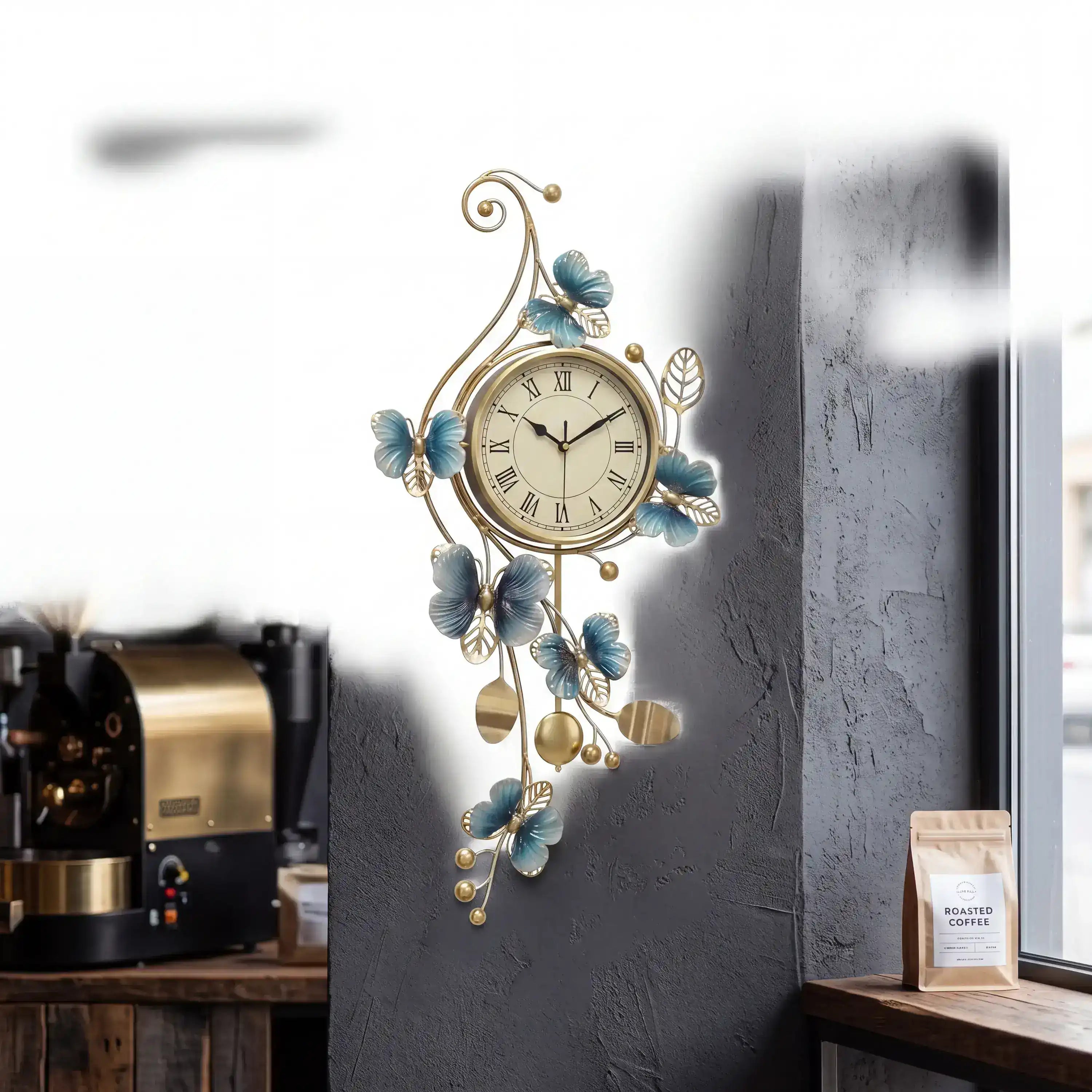 Large Metal Wall Clock | Helmsley