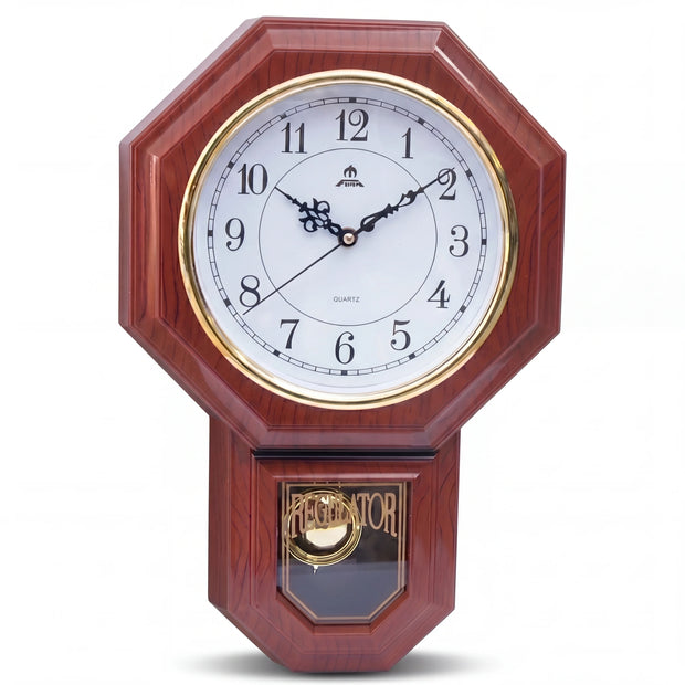 Atomic wall clock - Crepuscule - heritage-three-quarter
