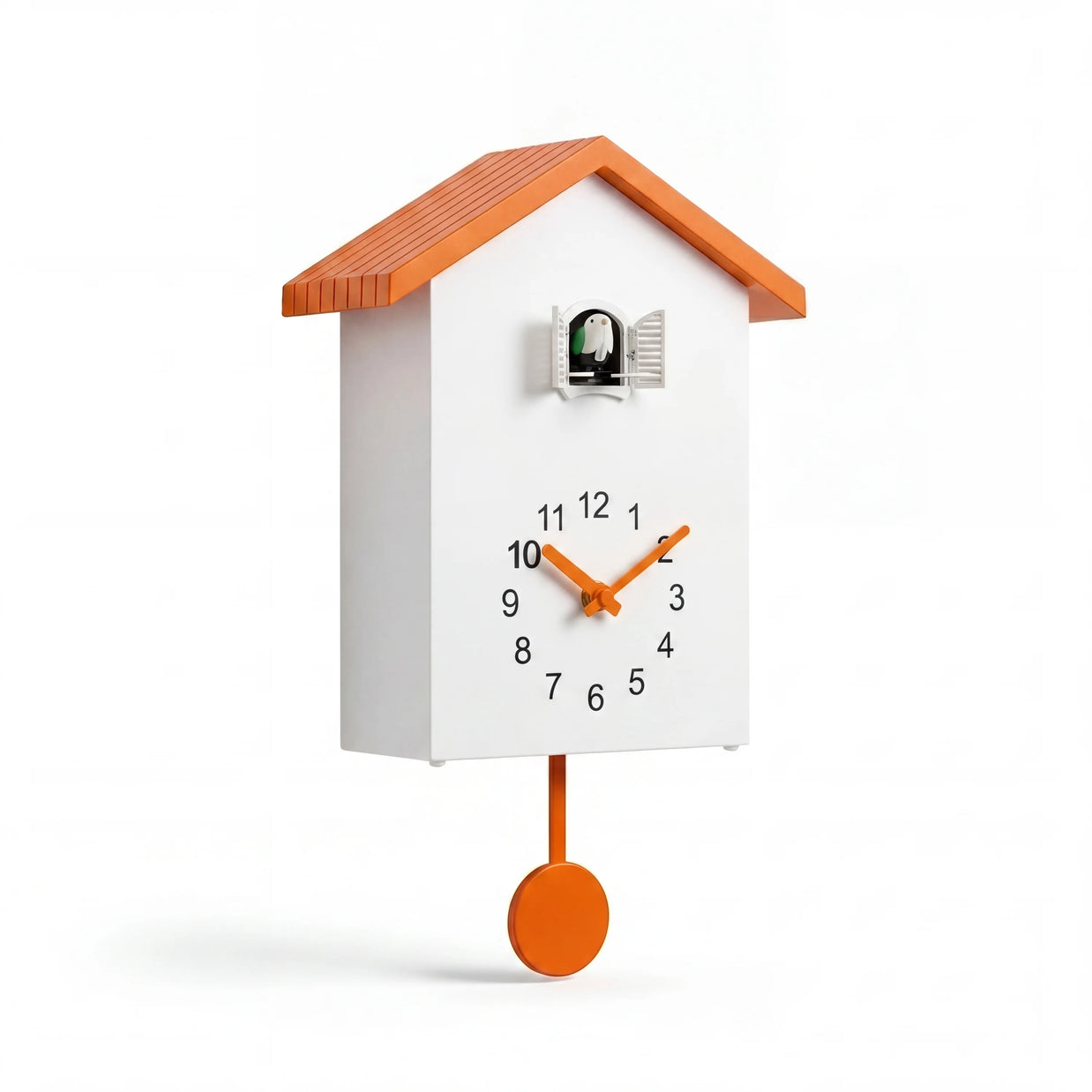 Aerial minimalist Pendulum Clock - Murmure - brivon-three-quarter-opposite