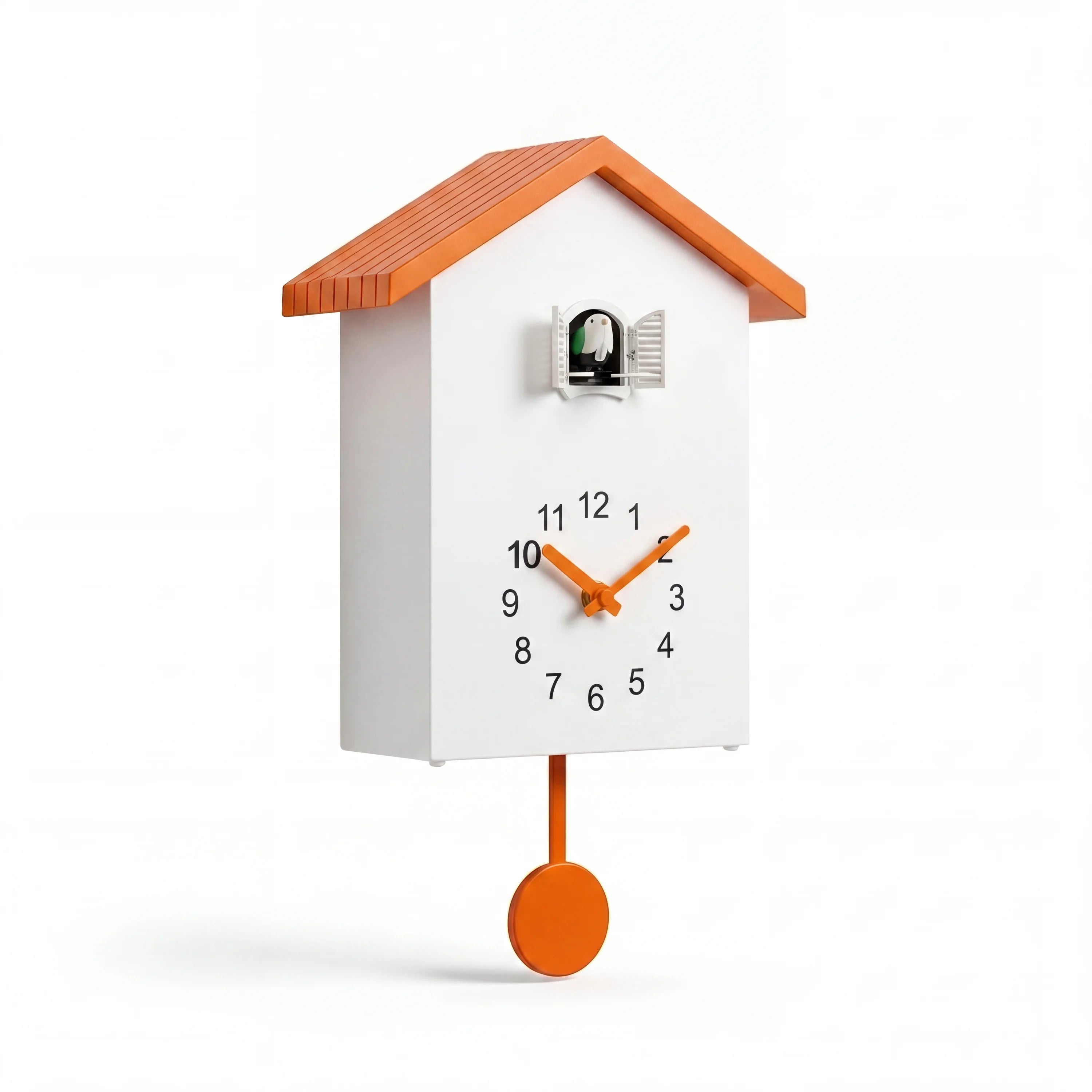 Aerial minimalist Pendulum Clock - Murmure - brivon-three-quarter-opposite