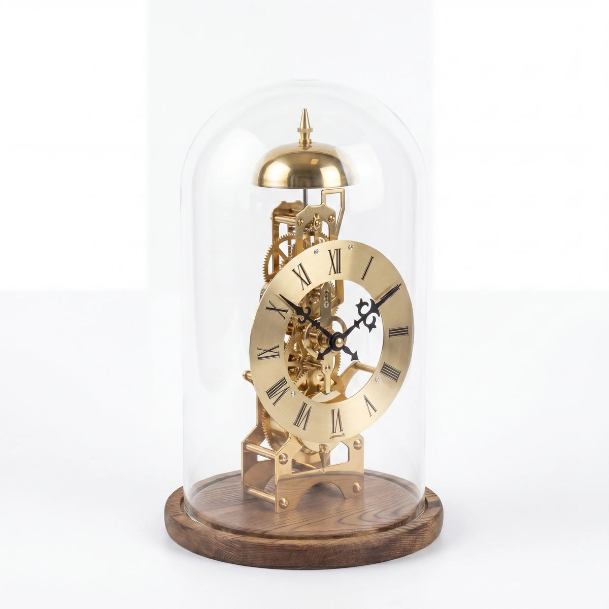 Glass dome mantel clock | Wenslow