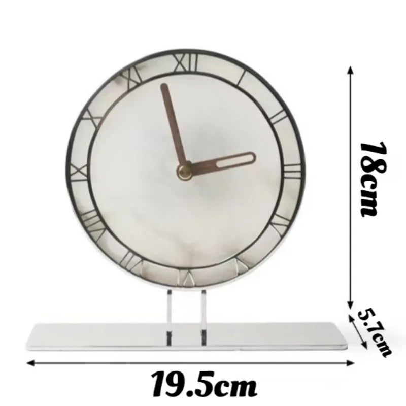 Marble desk clock | Camberly