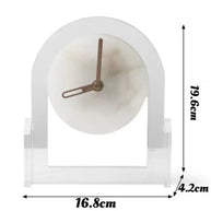 Marble desk clock | Camberly