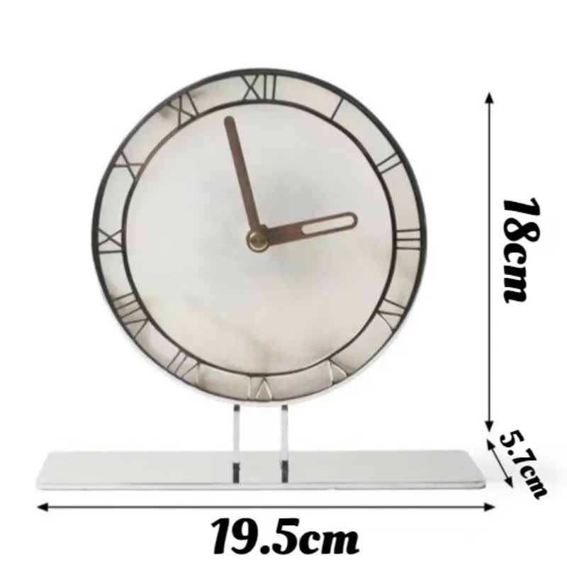 Marble desk clock | Camberly