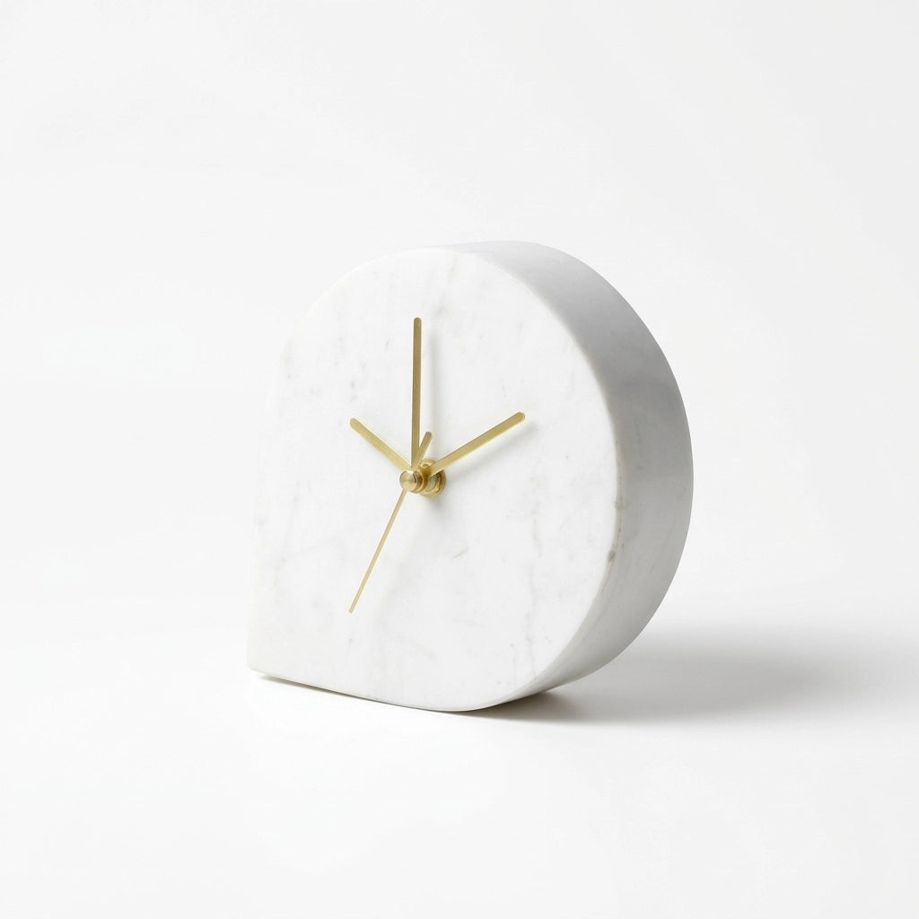 Marble mantel clock | Hollingworth