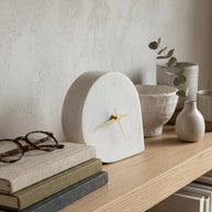Marble mantel clock | Hollingworth