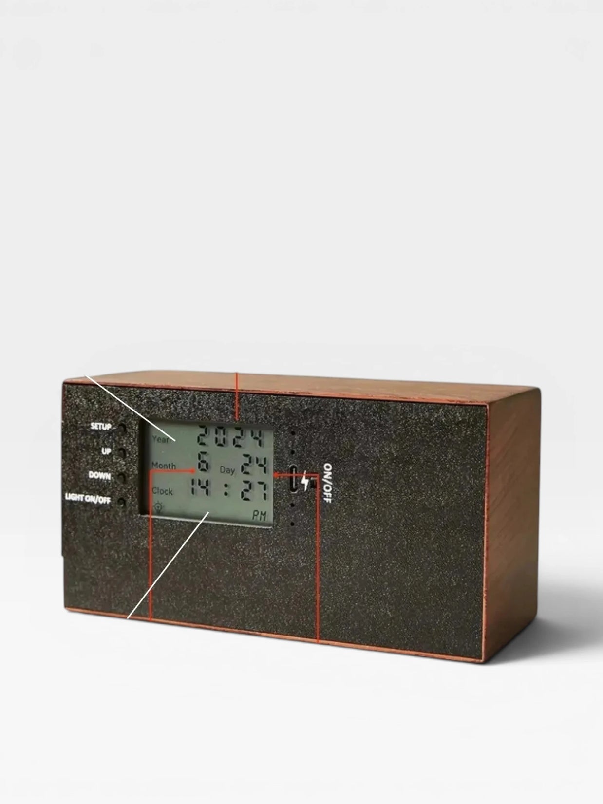 Flip calendar clock | Roswick