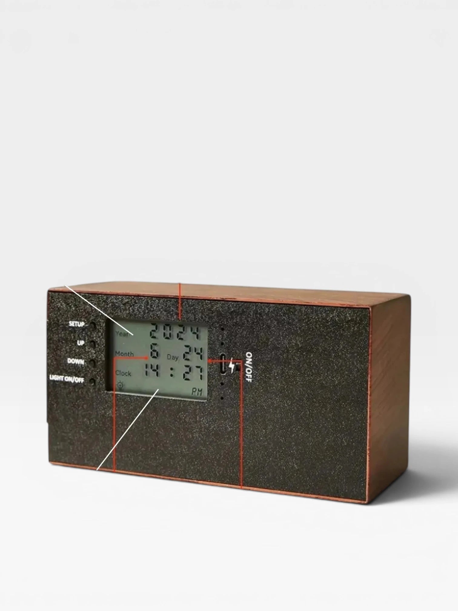 Flip calendar clock | Roswick
