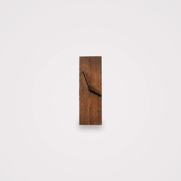 Natural wood wall clock | Stalbury
