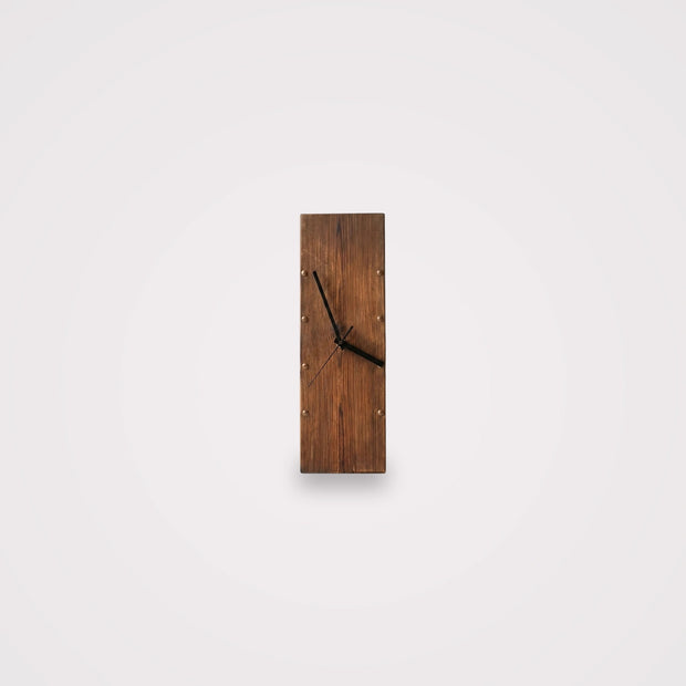 Natural wood wall clock | Stalbury