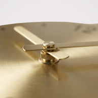 Gold pendulum wall clock | Wyntham