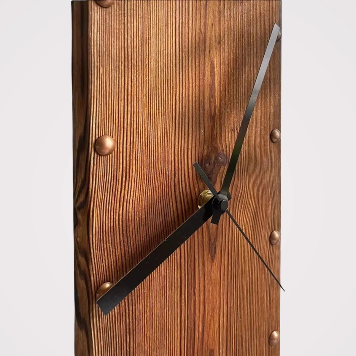 Natural wood wall clock | Stalbury